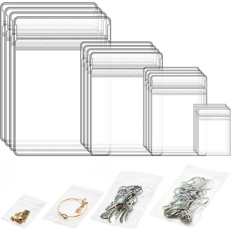 20pcs Portable Square Clear Bag Transparent Pvc Jewelry Pouches Bags  Anti-oxidation Bag Earring Bracelet Storage Bag - Jewelry Packaging &  Display - AliExpress