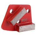 thumbnail image 1 of Plaque de Raclage de Diamètre 12,3PCS Disque de Raclage de Sol Trapézoïdal 30 Grattoir à Grain Métallique, 1 of 8
