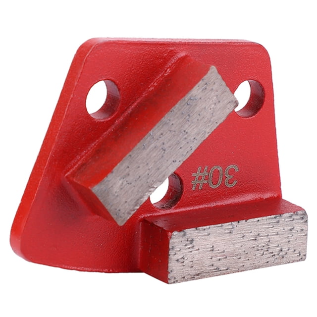 Plaque de Raclage de Diamètre 12,3PCS Disque de Raclage de Sol Trapézoïdal 30 Grattoir à Grain Métallique