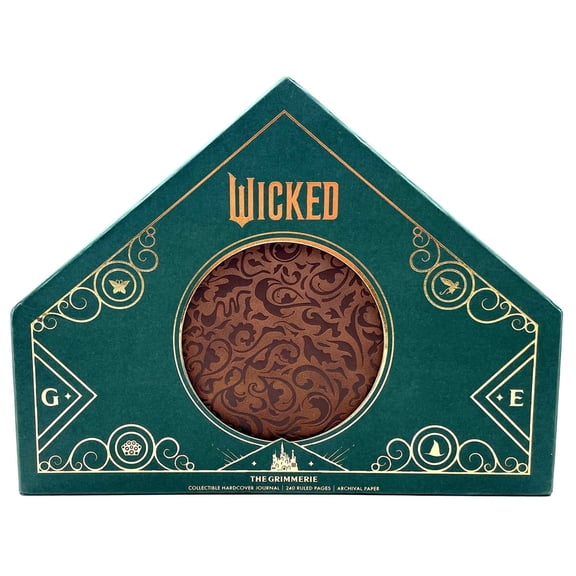 Wicked: The Grimmerie Collectible Hardcover Journal, (Hardcover)