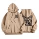 thumbnail image 4 of Sudadera con capucha para hombre, informal, a la moda, con estampado, de manga larga, con bolsillo, de poliéster, 4 of 5