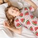 thumbnail image 5 of Balery Hand Drawn Watermelon Conjunto de Pijama Infantil de Manga Corta con Estampado – Ropa de Dormir de Algodón Suave-4X-Large, 5 of 6