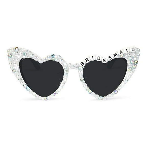 AOOOWER Party Glasses Bridal Party Sunglass Women's Birthday Accessories Photo Costume Props