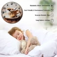 thumbnail image 3 of ZXCXRQFa Cup Of Coffee On The Table Wood Wall Clock Silent Non-Ticking Kitchen Desk Clock Battery Operated Analog Decorative Round Clocks 10 in Garden Home Decor, 3 of 7