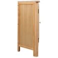 thumbnail image 2 of vidaXL Corner Cabinet Bathroom Corner Cabinet with Shelves Solid Wood Oak, 2 of 7