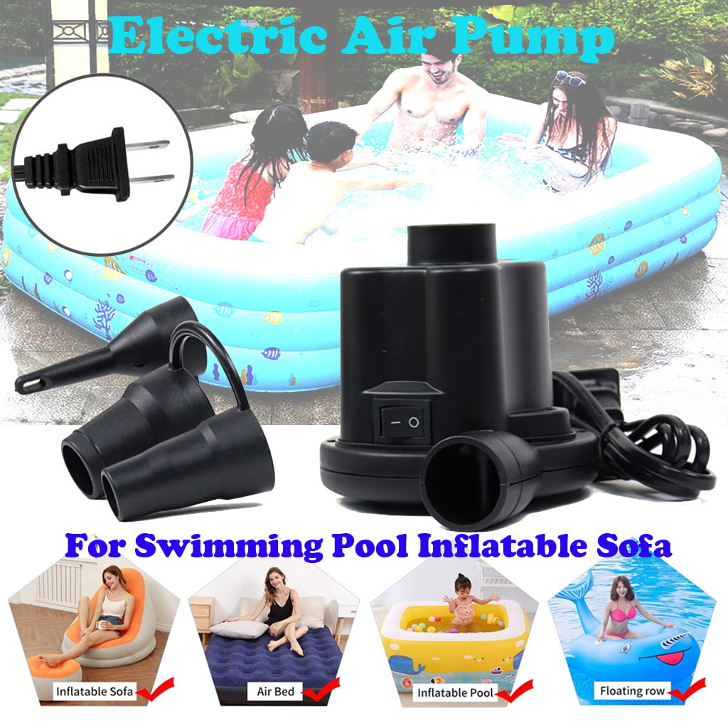 Electric Air Pump For Swimming Pool Inflatable Sofa Fast Inflator 220v 