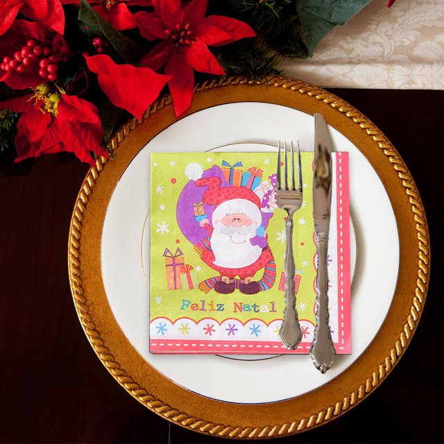 Christmas Paper Napkins Disposable Patterns Napkins Festive Decorative Suitable For Christmas Table And Birthdays Party Supplies 1 Pack 20 Sheets