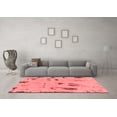 thumbnail image 3 of Ahgly Company Machine Washable Indoor Rectangle Persian Red Bohemian Area Rugs, 7' x 10', 3 of 4