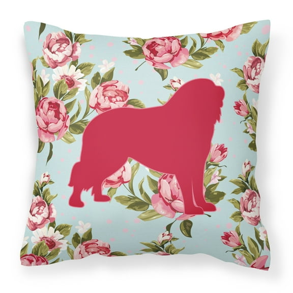 Carolines Treasures Tibetial Mastiff Shabby Chic Decorative Outdoor Pillow