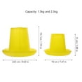 thumbnail image 2 of WHAMVOX 2Ud Comedero Automático Para Pollos Y En Plástico Amarillo Duradero Para Uso Diario, 2 of 7