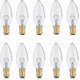 thumbnail image 1 of B15 Candle Bulb 2.5w, 10 Pack Sbc Dimmable Small Bayonet Light Bulbs Soft Warm White 2700k, 260 Lumens, 1 of 5