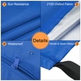 thumbnail image 4 of Unique Bargains Wet Dry Bags with Handle Zippered Pockets Blue 32 x 24 Inch, 4 of 6