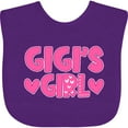 thumbnail image 3 of Inktastic Gigi's Girl Granddaughter Girls Baby Bib, 3 of 4