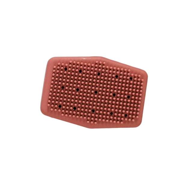 Inteprter Cepillo de baño de silicona con cepillo de esponja para exfoliar el cuerpo para masaje corporal exfoliante para mujeres y hombres Suministros de limpieza para el hogar No.1 Inteprter HA043753-01