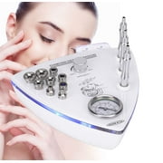 DENEST 3 in 1 Facial Skin Microdermabrasion Exfoliating Massage Machine Blackhead Removal White