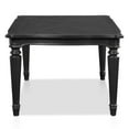 thumbnail image 4 of Furniture of America Seabliss Fabric and Wood 7-Piece Dining Table Set in Black, 4 of 20