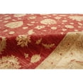 thumbnail image 7 of Pasargad Home Denver Hand-Knotted Rust Lamb's Wool Area Rug  8'10" X 11' 8", 7 of 7