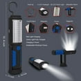 thumbnail image 2 of Rechargeable LED Work Light Portable Multi-use Flashlight, Magnetic Flashlight LED, 2 of 7