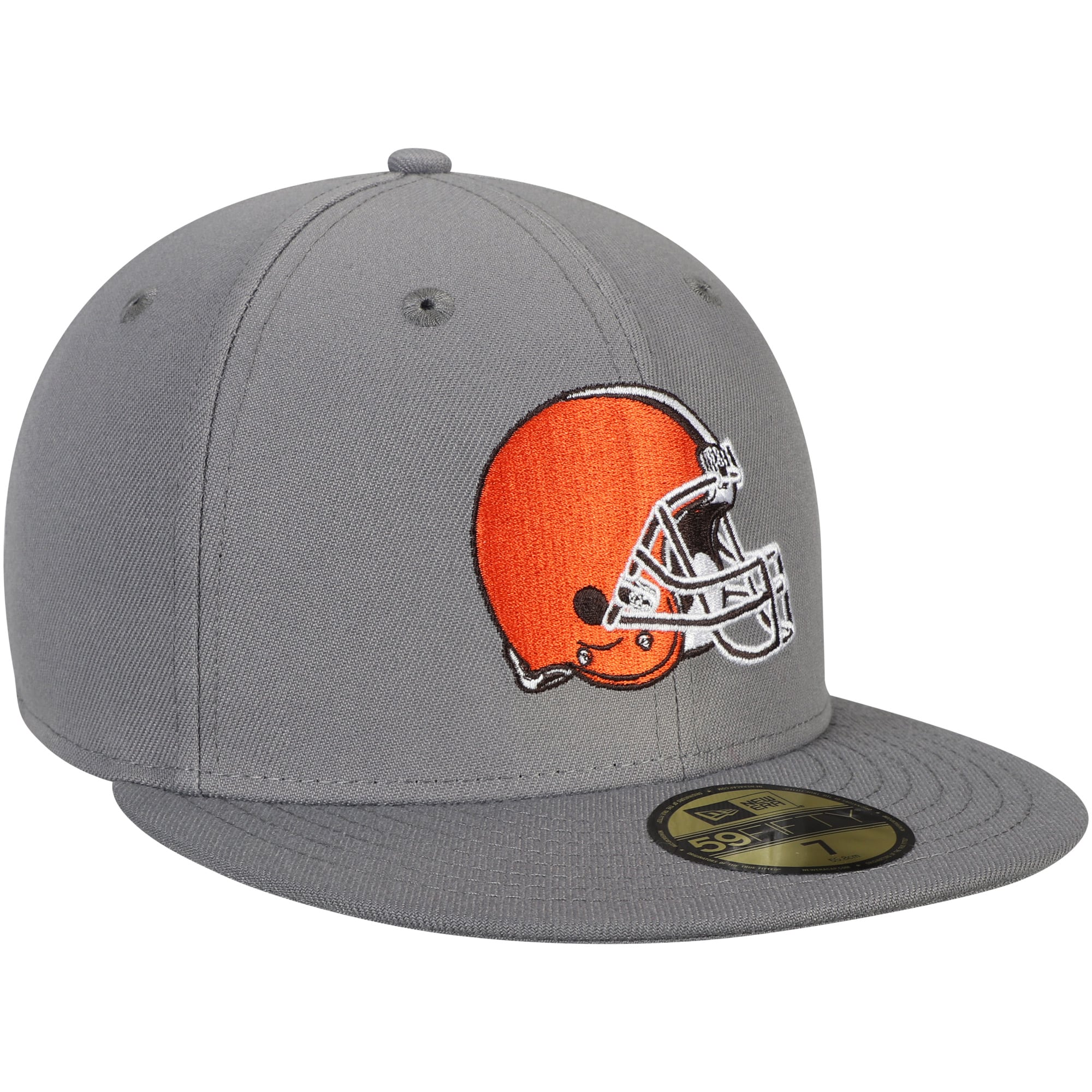 Men's New Era Graphite Cleveland Browns Storm 59FIFTY Fitted Hat - image 3 of 4