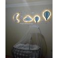thumbnail image 2 of Create a Wonderful Nursery with ATTOE Wall Lights (Cloud, White), 2 of 5