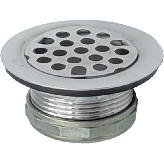 Avalon Duplex Flat Top Strainer Stainless Steel with Removable Flat Drainer, Outdoor and Mobile Shower Strainer