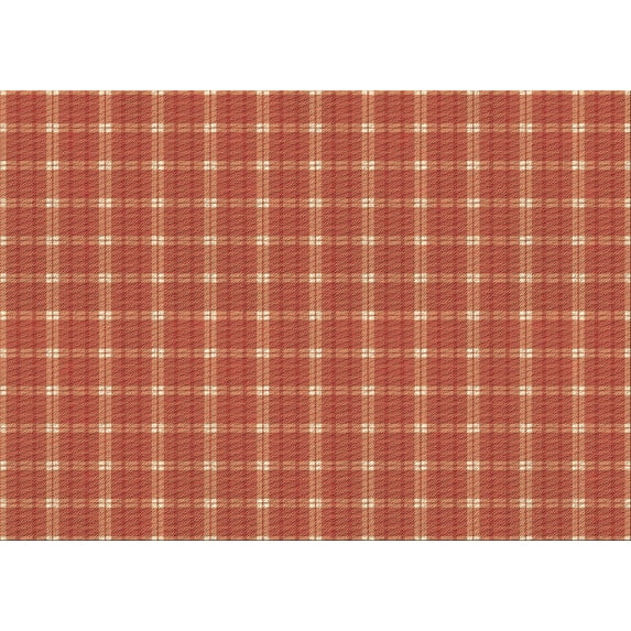 Ahgly Company Machine Washable Indoor Rectangle Transitional Ruby Red Area Rugs, 5' x 7'
