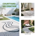 thumbnail image 7 of Polished White River Pebbles 1.8-2.6in - Natural Decorative Stones for Indoor Decor, DIY Crafts & Garden Landscaping, 7 of 7