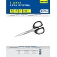 thumbnail image 2 of Tijera de Acero Inoxidable SURTEK 5 1/4 In Para Oficina Hogar TIJO5, 2 of 2