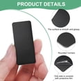 thumbnail image 2 of Uxcell 10-Pack Placa Metálica Grabada con Láser de Aluminio Anodizado 2x1x0.04 Pulgadas para Impresión Láser DIY [Negro], 2 of 6