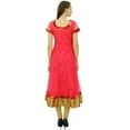 thumbnail image 2 of Atasi Indian Ethnic Casual Bollywood Pink Stitched Salwar Anarkali Suit Set-26, 2 of 8