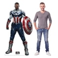 thumbnail image 4 of Cardboard People Falcon Captain America Life Size Cardboard Cutout Standup - Marvels The Falcon and The Winter Soldier, 4 of 5