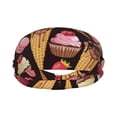 thumbnail image 2 of Wukai Ice Cream Cake Sports sweatband,Men & Women Sweatband Headband for Running, Cross Training, Racquetball, Working Out, 2 of 7