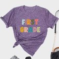 thumbnail image 1 of Liquidation d'Économies! BEFOKA T-Shirt pour Femmes Grande Taille, Blouse Décontractée d'Été pour Femmes, Haut Décontracté à la Mode pour Dames, Chandail Imprimé à Col Rond à Manches Courtes, 1 of 4