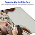 thumbnail image 3 of Ergonomic Keyboard Mouse Pad Wrist Rest Support Set, Extended Gaming Mouse Pad, Large XXL Mousepad + Memory Foam Wrist Rest, Waterproof Office Desk Mat Writing Pad, Sunflowers & Cute Cows Mousepad, 3 of 6