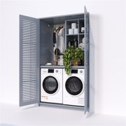 Pemberly Row 2.7 cu. ft. Stackable Front Load Washing Machine in White