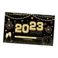 thumbnail image 1 of Letrero de pared, póster, decoraciones de fondo, colgante, vacaciones, dormitorio, ornamento, Festival, fotografía, oficina, sala de estar, cartel de EstiloC Sunnimix Fondo de feliz año nuevo, 1 of 8