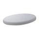 thumbnail image 1 of Cojín redondo para asiento, cojín para suelo con cremallera, cojín para silla, almohada de meditación, espuma viscoelástica gris, 1 of 8