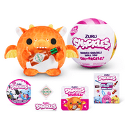 Snackles Small Sized 5.5 inch Plush by ZURU (Random Surprise), Cuddly Squishy Comfort 5.5 inch Plush Ages 3+