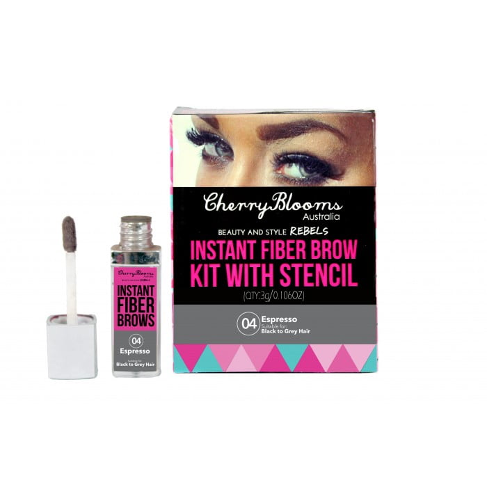 Cherry Blooms Instant Fiber Brow 04 Espresso