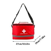 Aodebiao Travel-First Aid-Kit Car-Home Survival-Kit Outdoor-Adventure - Small Portable Red Emergency Essential Sets Office Hiking Camping Business Public Must Have First Aid Gear Equipment 1st Aid