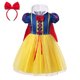 thumbnail image 1 of Disney-vestido de princesa con encanto para niñas, traje de Cosplay de Cenicienta, Bella, Aurora, Blancanieves, vestido de baile de malla, disfraz de Carnaval y cumpleaños, 1 of 5