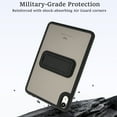 thumbnail image 4 of Shockproof Case for Apple iPad Mini 6th 7th Generation 8.3", Kickstand Slim Fit Rugged Bumper Lightweight Anti-Scratch Bumper Case Cover for iPad Mini 6 7 8.3 Inch 2021/2024,Black, 4 of 7