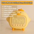thumbnail image 2 of Cute Duck Alarm Clock Night Light, Children's Fun Duckling Wake Up Lamp, Alarm Clock, Sleep Training Clock, Birthday Gift YH, 2 of 6