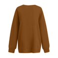 thumbnail image 6 of Oversized Crewneck Sweatshirt Women 2026 Fall Comfort Colors Sweatshirt Casual Long Sleeve Fleece Pullover Sweaters,M, 6 of 8