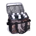 thumbnail image 2 of MINAGOO 14L Waterproof Large Insulated Lunch Bag Soft Leakproof Liner Lunch Box for Men Women Adult Picnic Cooler Bag Food Storage Box for Work Office Beach (Leaf Camouflage), 2 of 5