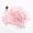 Pink, variant on Women Sun Hat with Mesh Flower Decoration Wide Brim Hat Occasion Event Organza Fancy Church Dress Hat