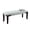 White, variant on Roundhill Furniture Linon Fabric Tufted Bench, Gray