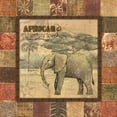 thumbnail image 2 of Charlene Audrey 36x36 Gallery Wrapped Canvas Wall Art Titled - Safari II, 2 of 4