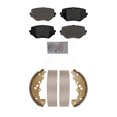 thumbnail image 1 of Transit Auto Front Semi-Metallic Disc Brake Pads and Rear Drum Shoes Kit for Car Suzuki XL-7 Grand Vitara KNN-100123, 1 of 11