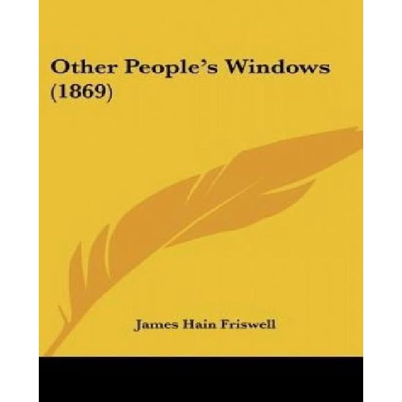 Other People's Windows (1869)